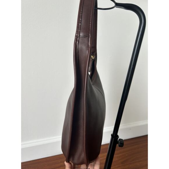 Vintage Y2K 90s Coach Shoulder Bag 9025 Ergo Zip Mahogany Brown No HangTag 1998 - Picture 8 of 16